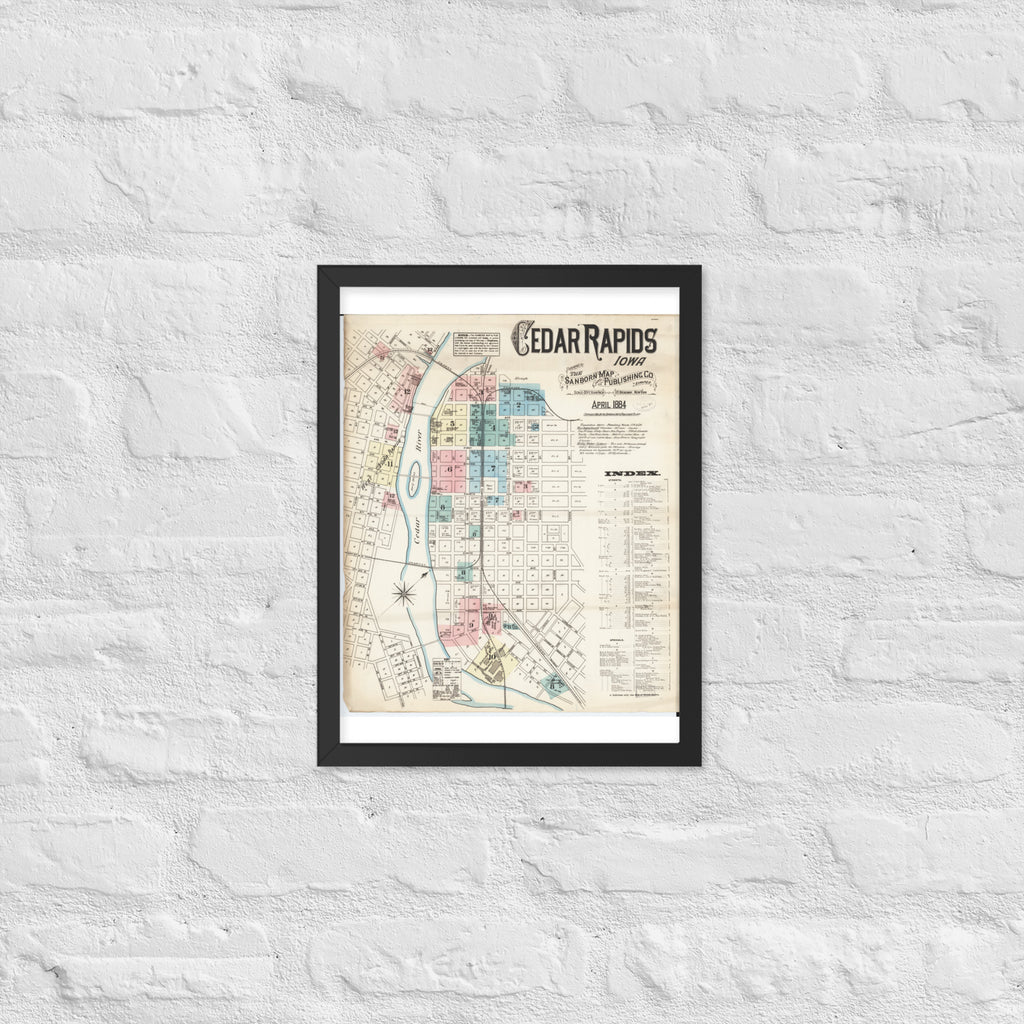 Cedar Rapids, Iowa (1884)