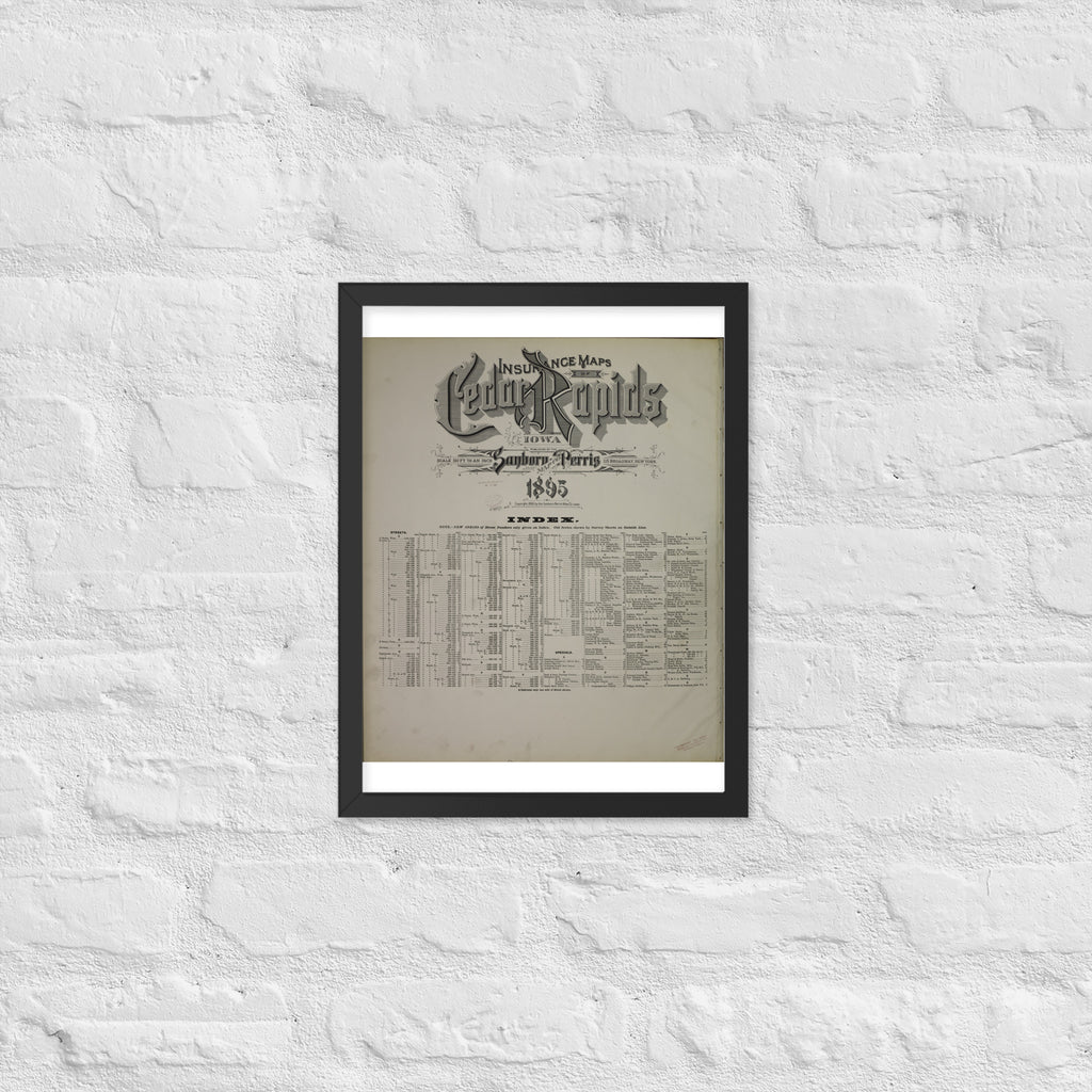Cedar Rapids, Iowa (1895)