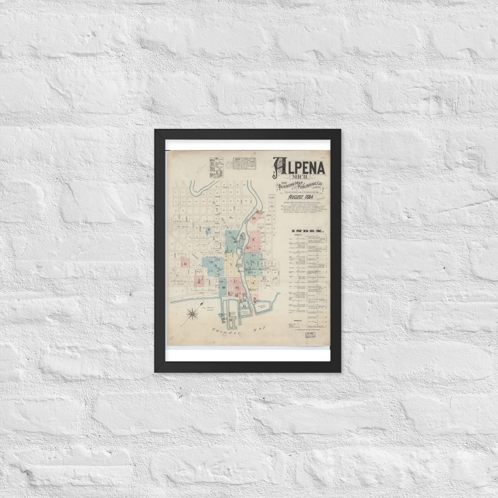 Alpena, Michigan (1884)