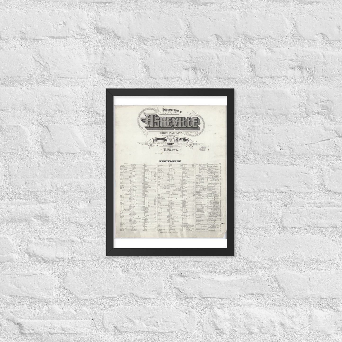 Asheville, North Carolina (1917)