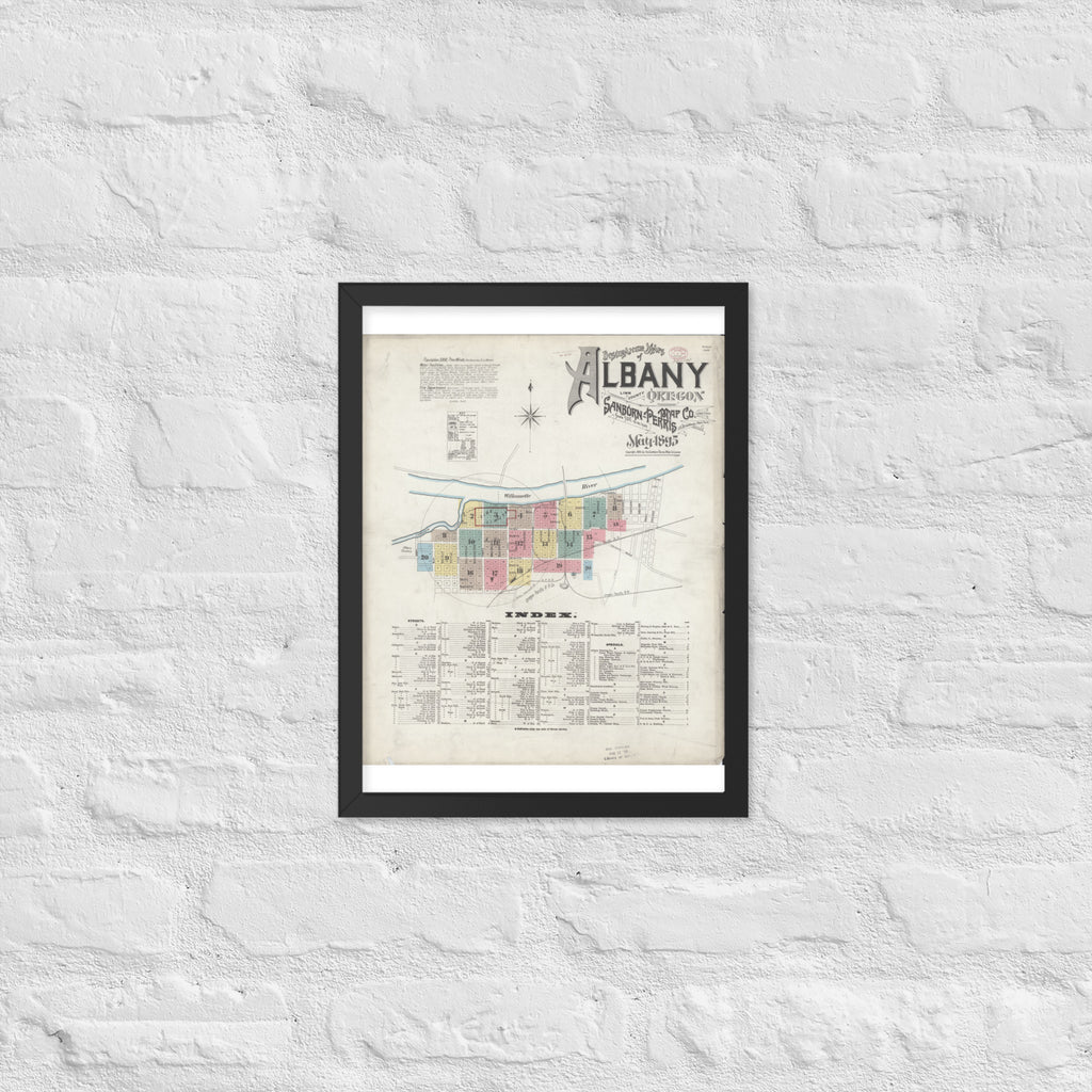 Albany, Oregon (1895)