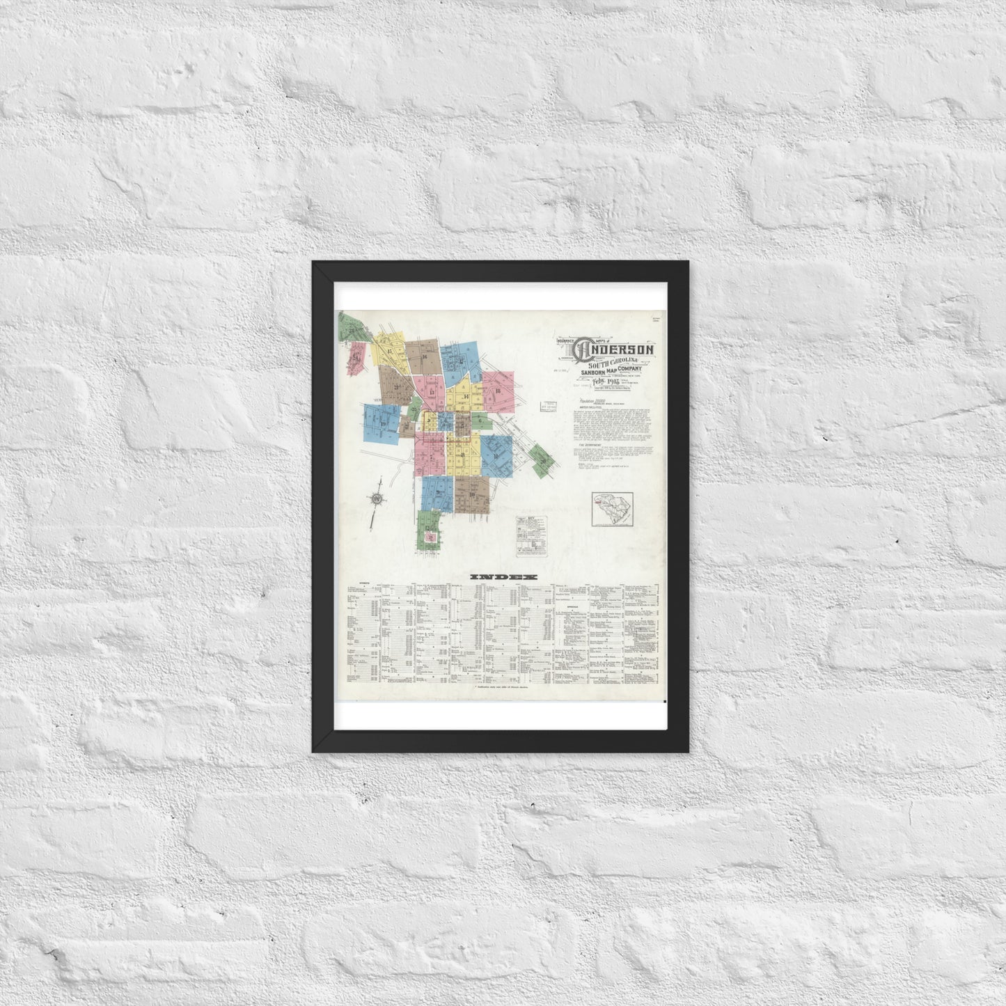 Anderson, South Carolina (1918)