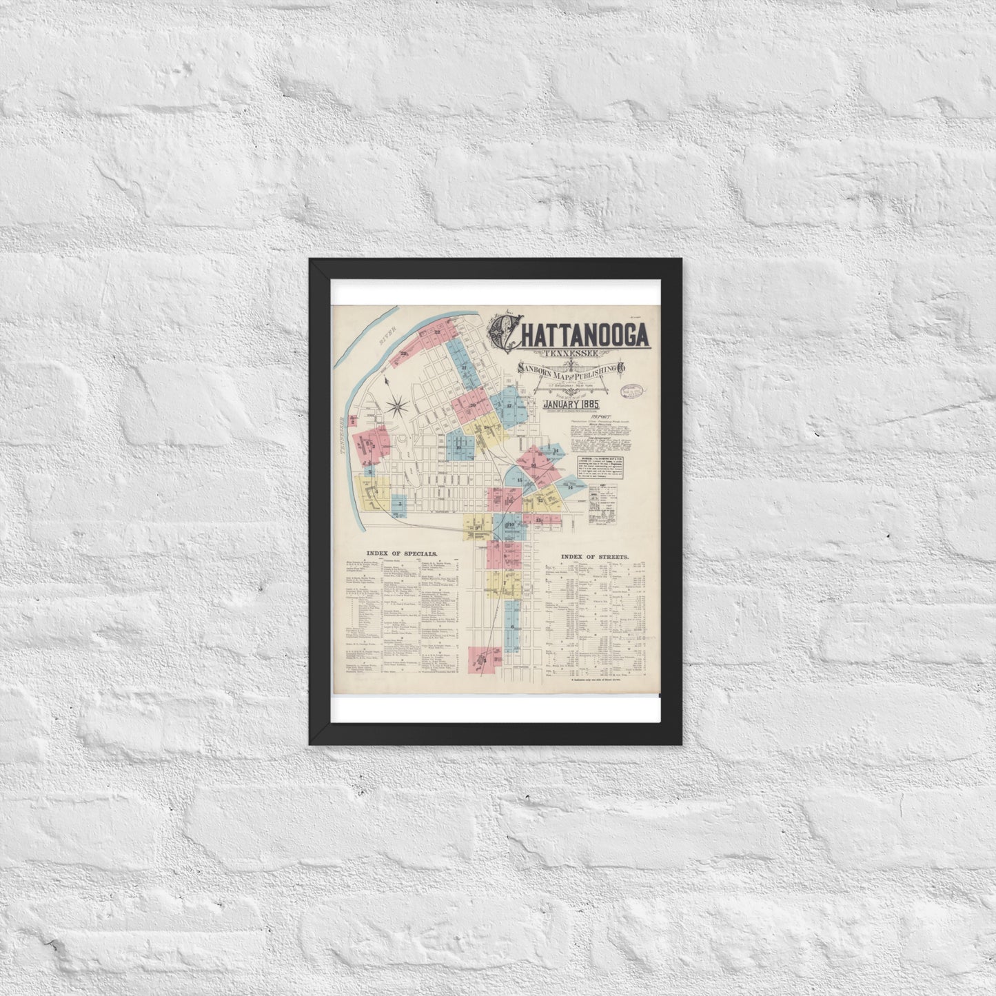 Chattanooga, Tennessee (1885) (Cover Page)