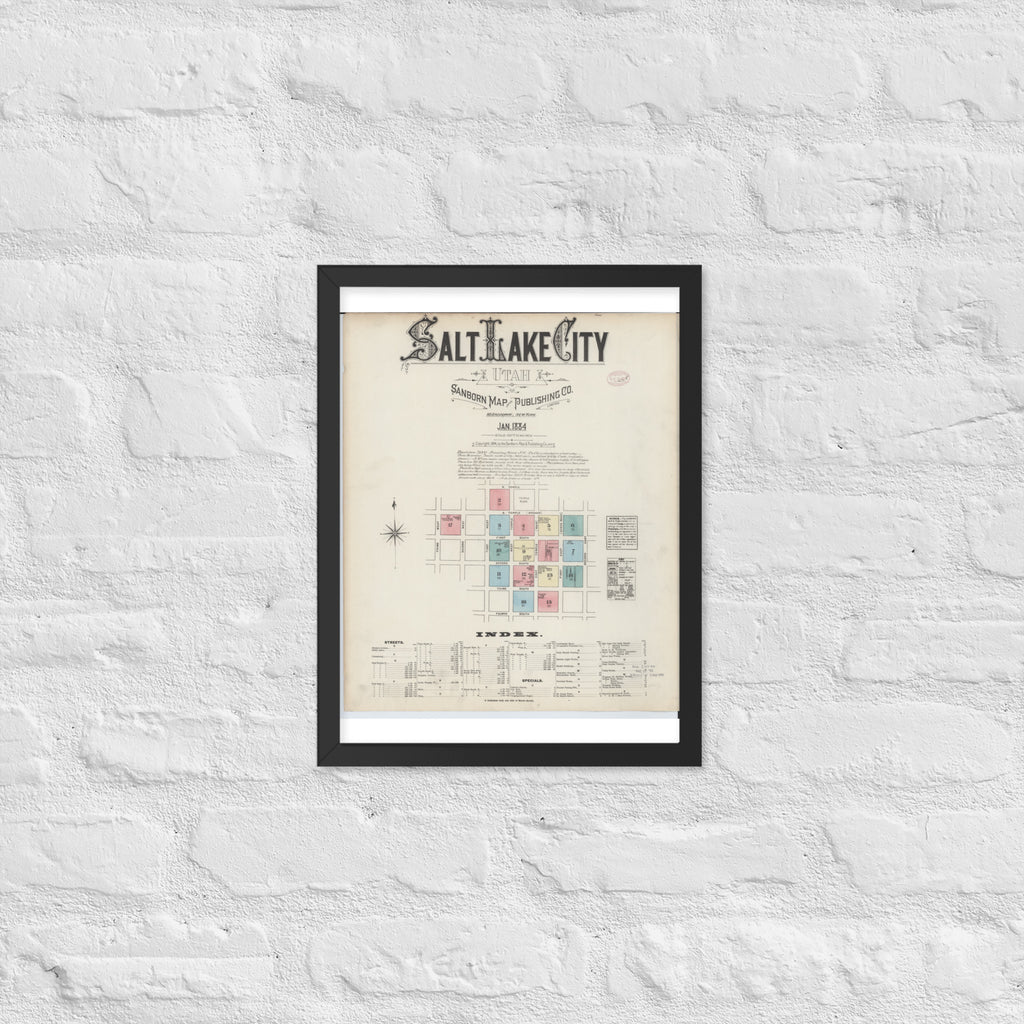 Salt Lake City, Utah (1884)
