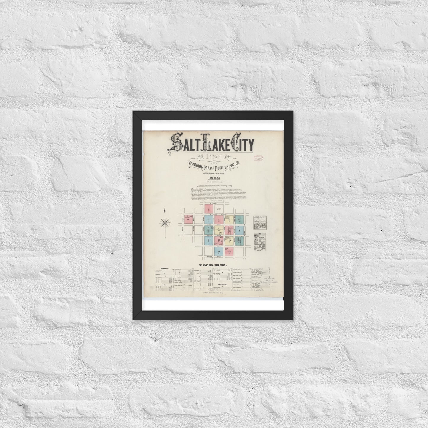 Salt Lake City, Utah (1884)
