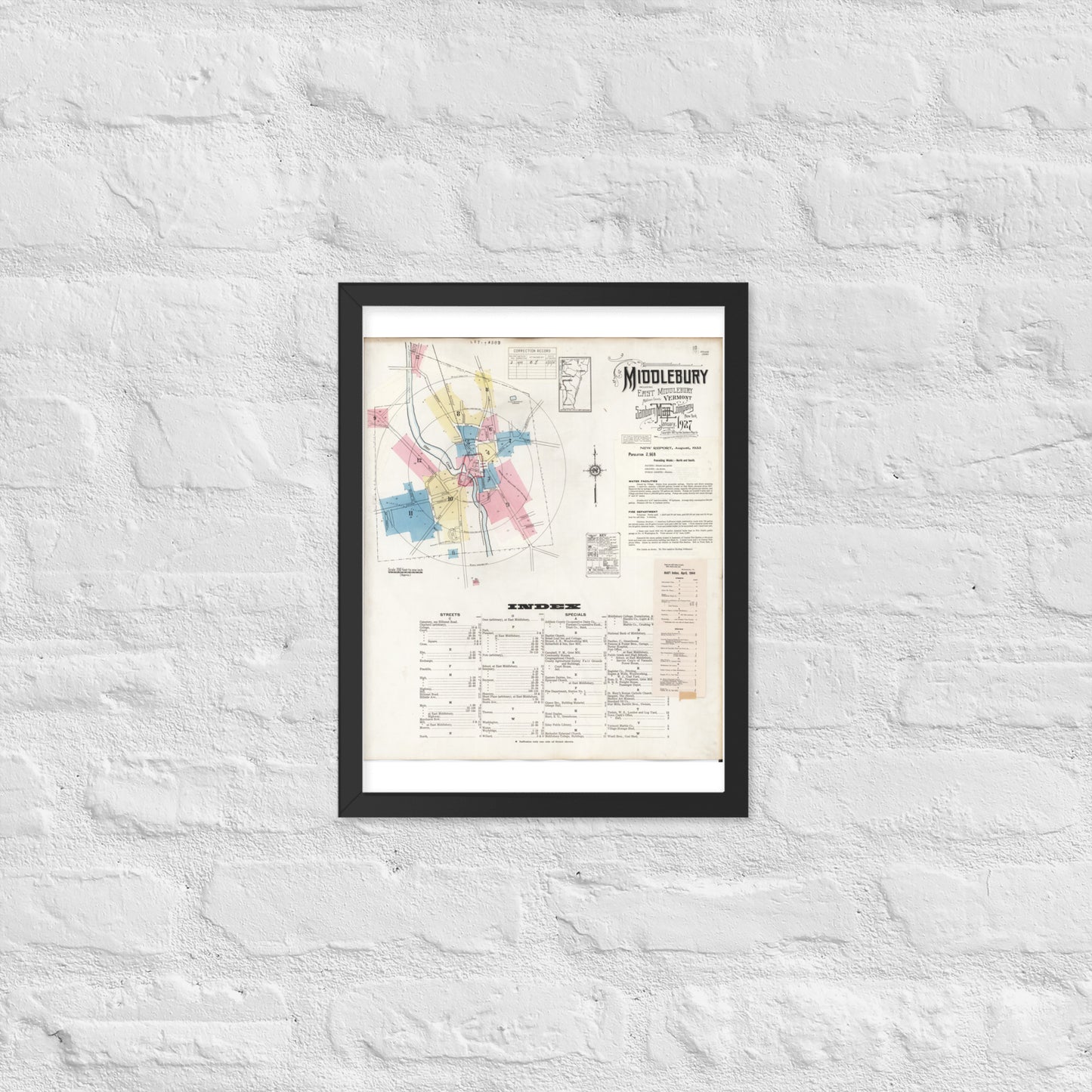 Middlebury, Vermont (1927)