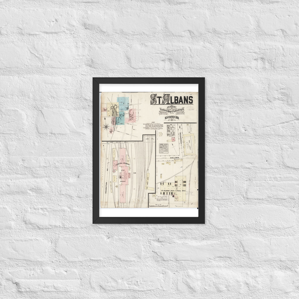 Saint Albans, Vermont (1884)