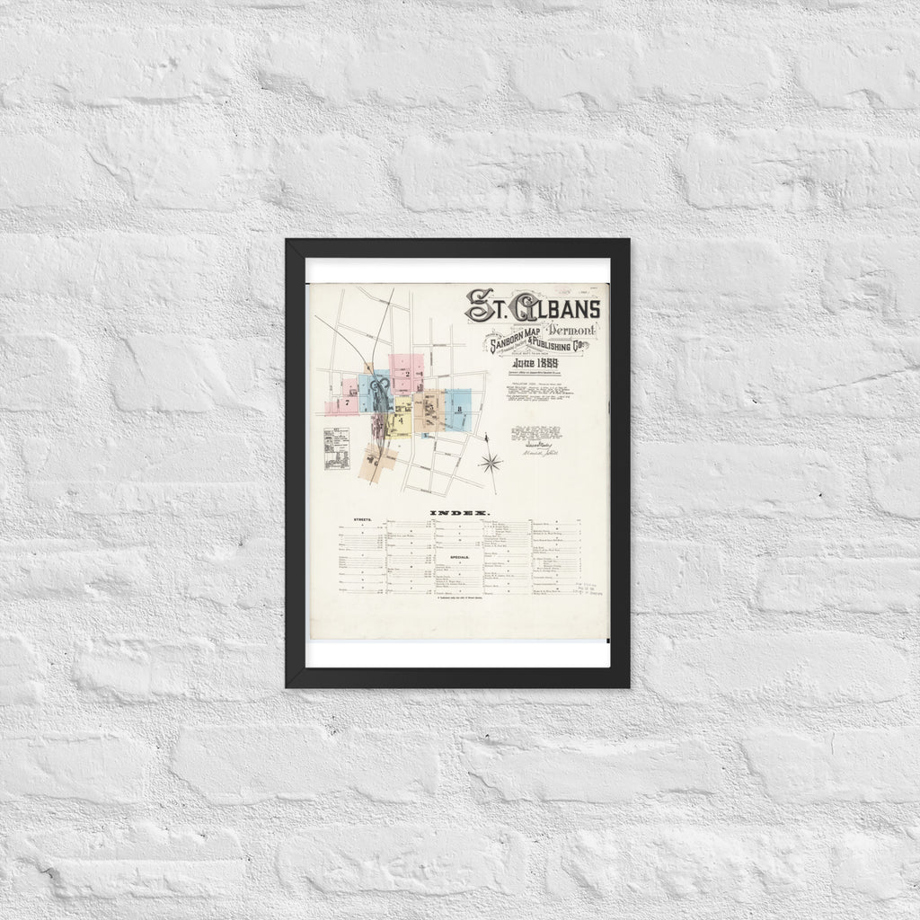 Saint Albans, Vermont (1889)