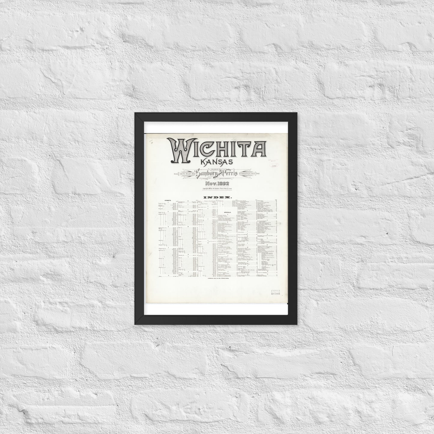 Wichita, Kansas (1892)