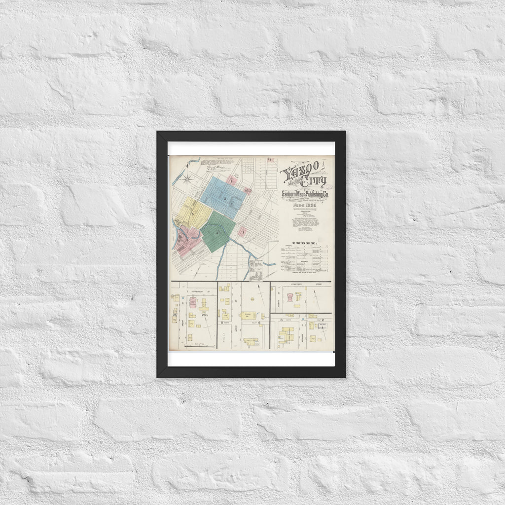 Yazoo City, Mississippi (1886)