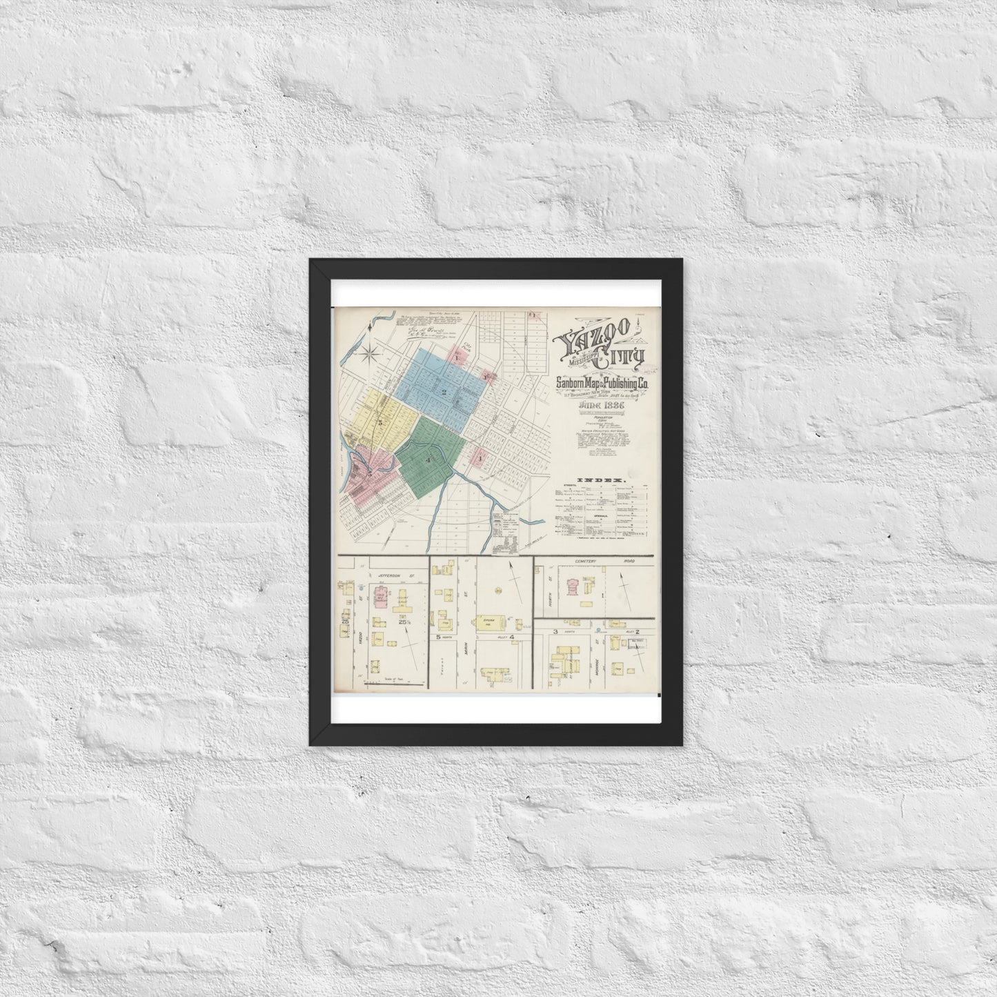 Yazoo City, Mississippi (1886)