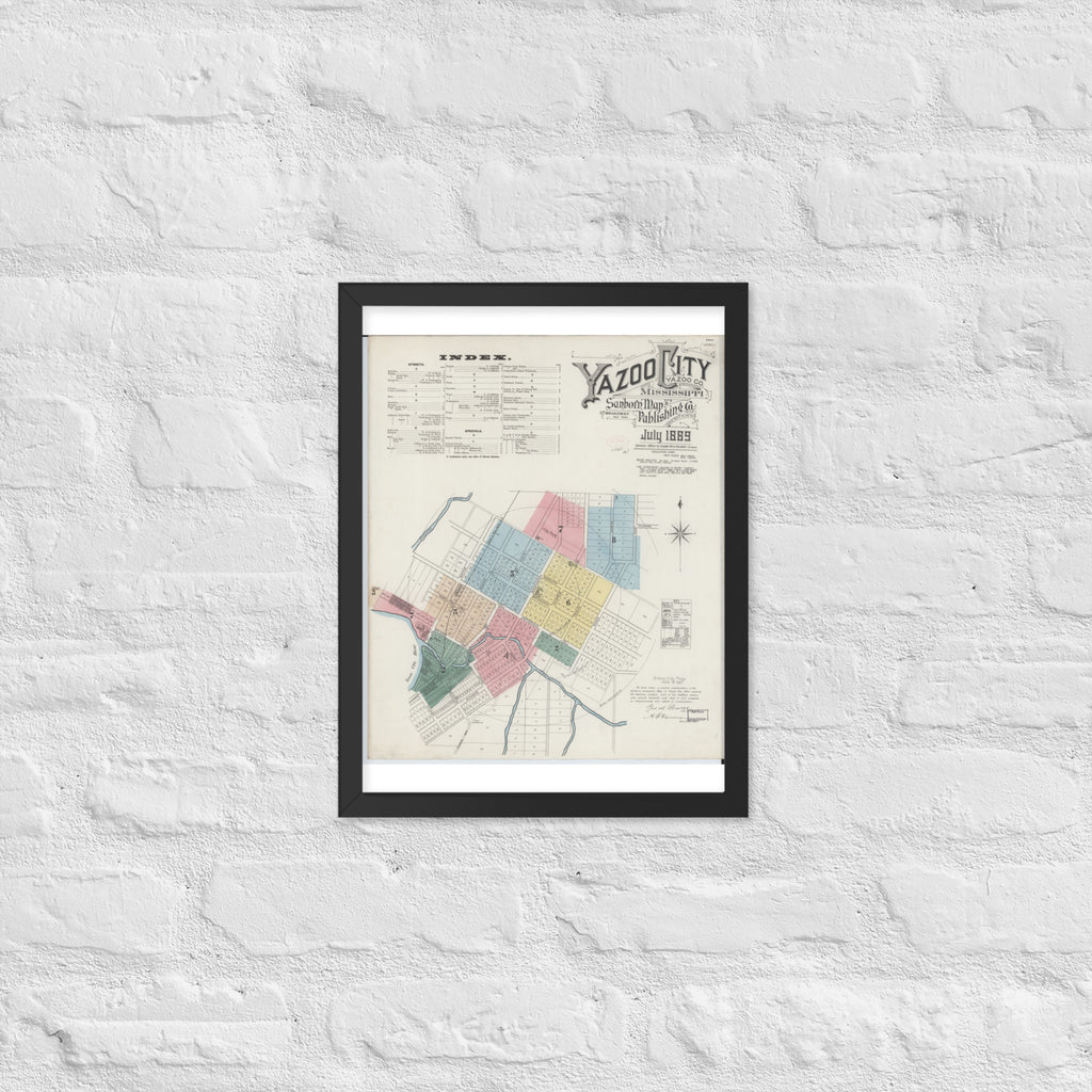 Yazoo City, Mississippi (1889)