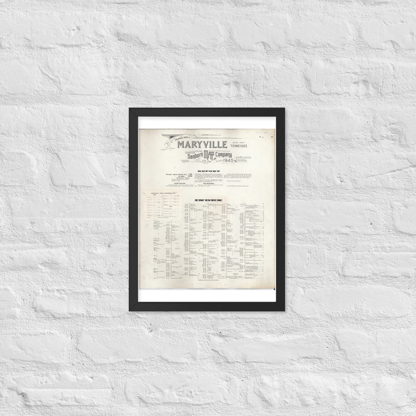 Maryville, Tennessee (1945)