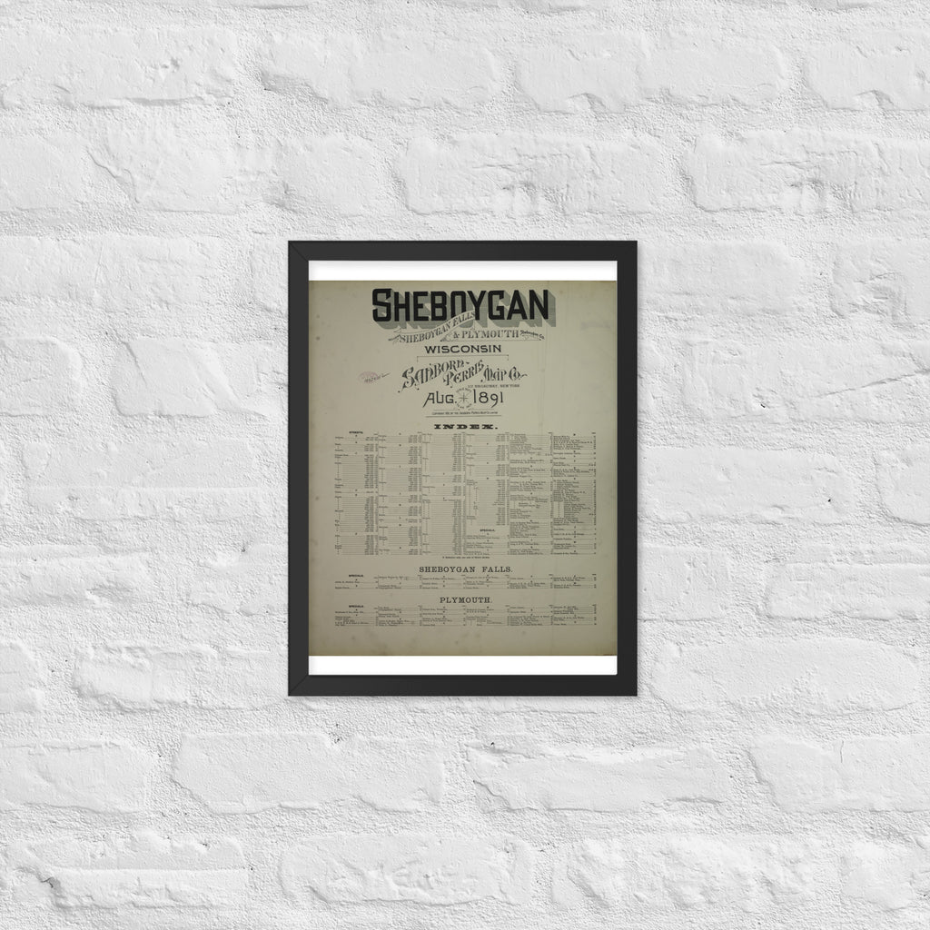Sheboygan, Wisconsin (1891)