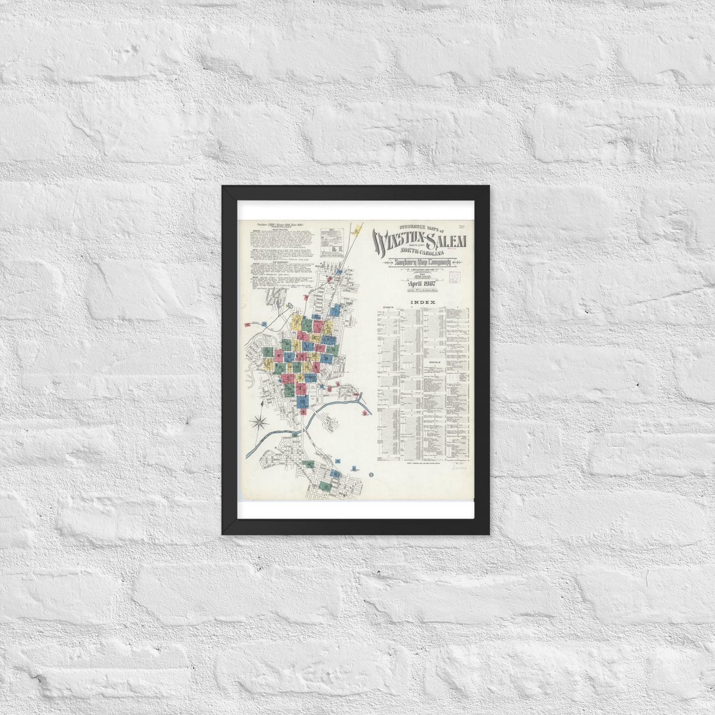 Winston-Salem, North Carolina (1907)