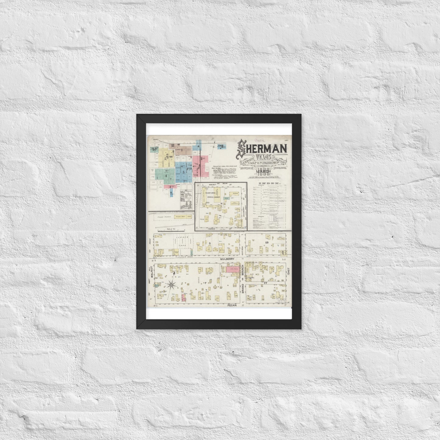 Sherman, Texas (1888)