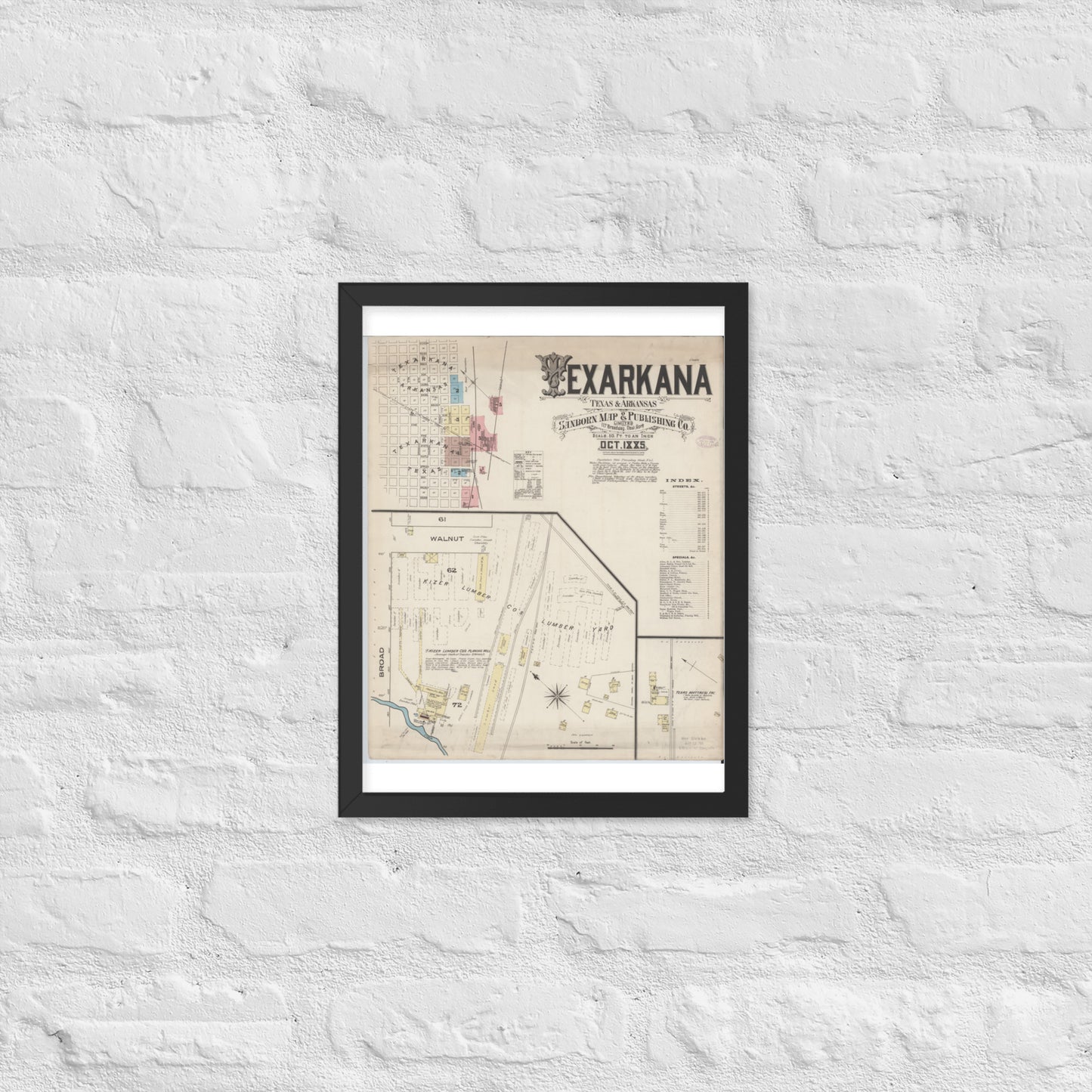 Texarkana, Texas (1885)