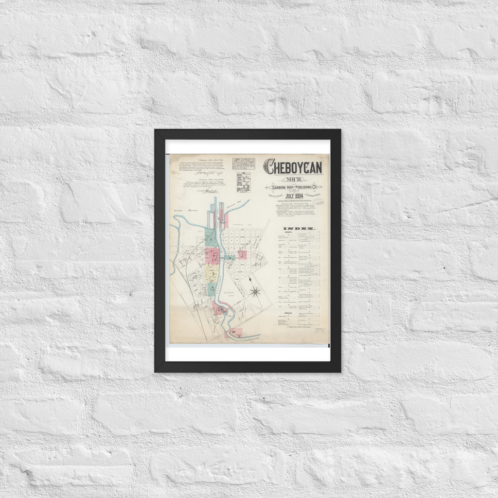 Cheboygan, Michigan (1884)