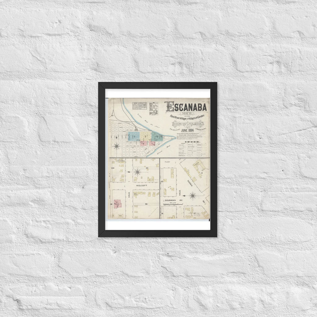 Escanaba, Michigan (1884)