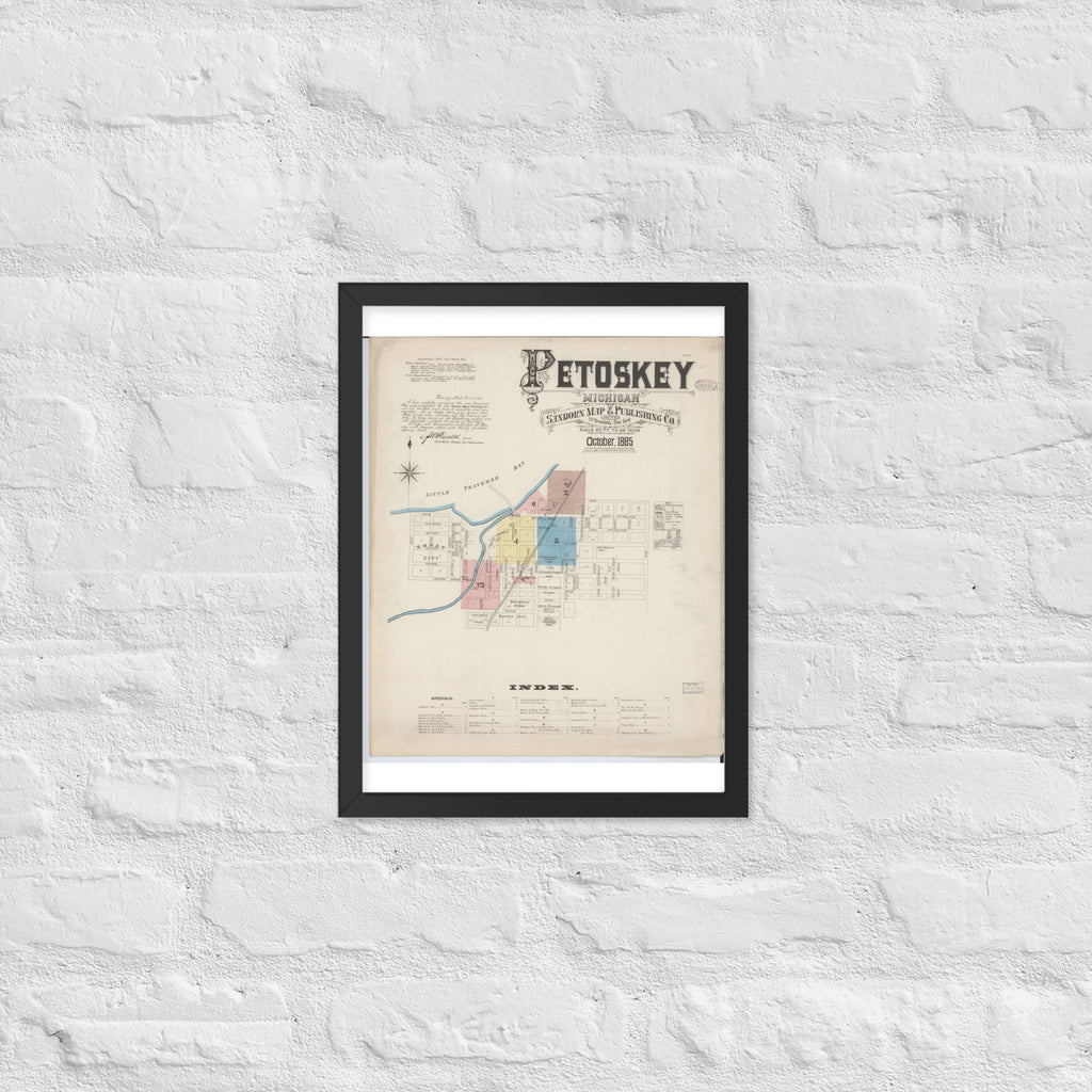 Petoskey, Michigan (1885)