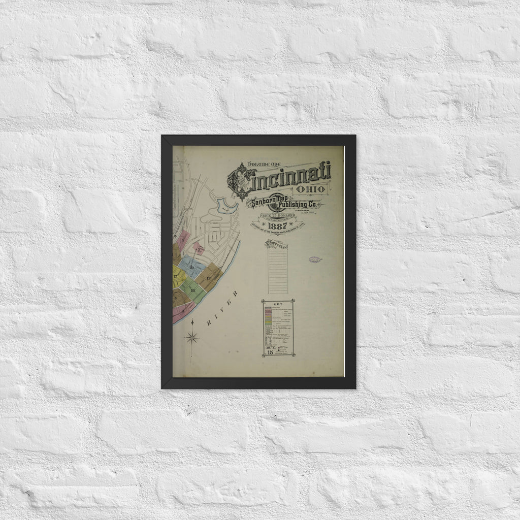 Cincinnati, Ohio (1887) (Cover Page)