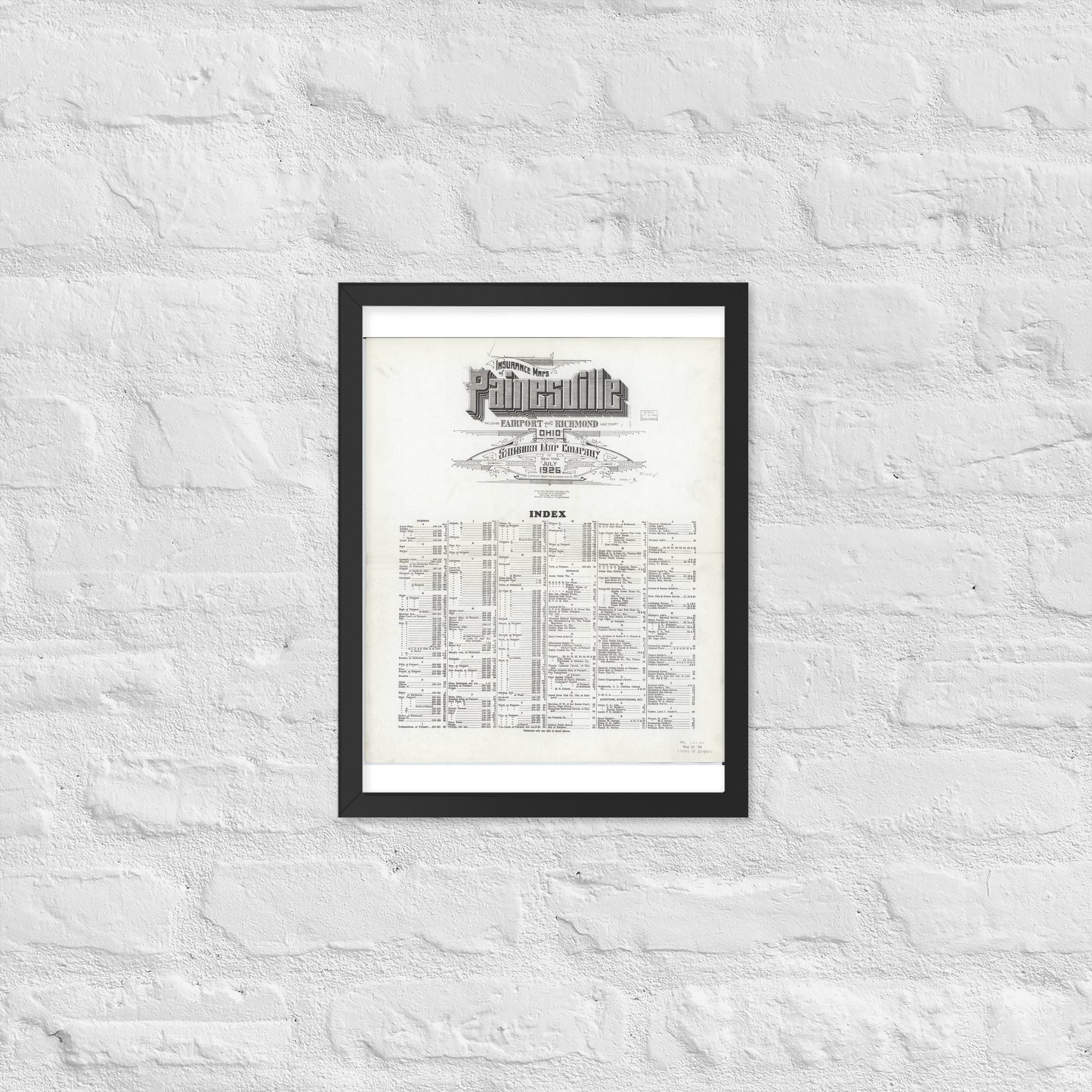 Painesville, Ohio (1926)