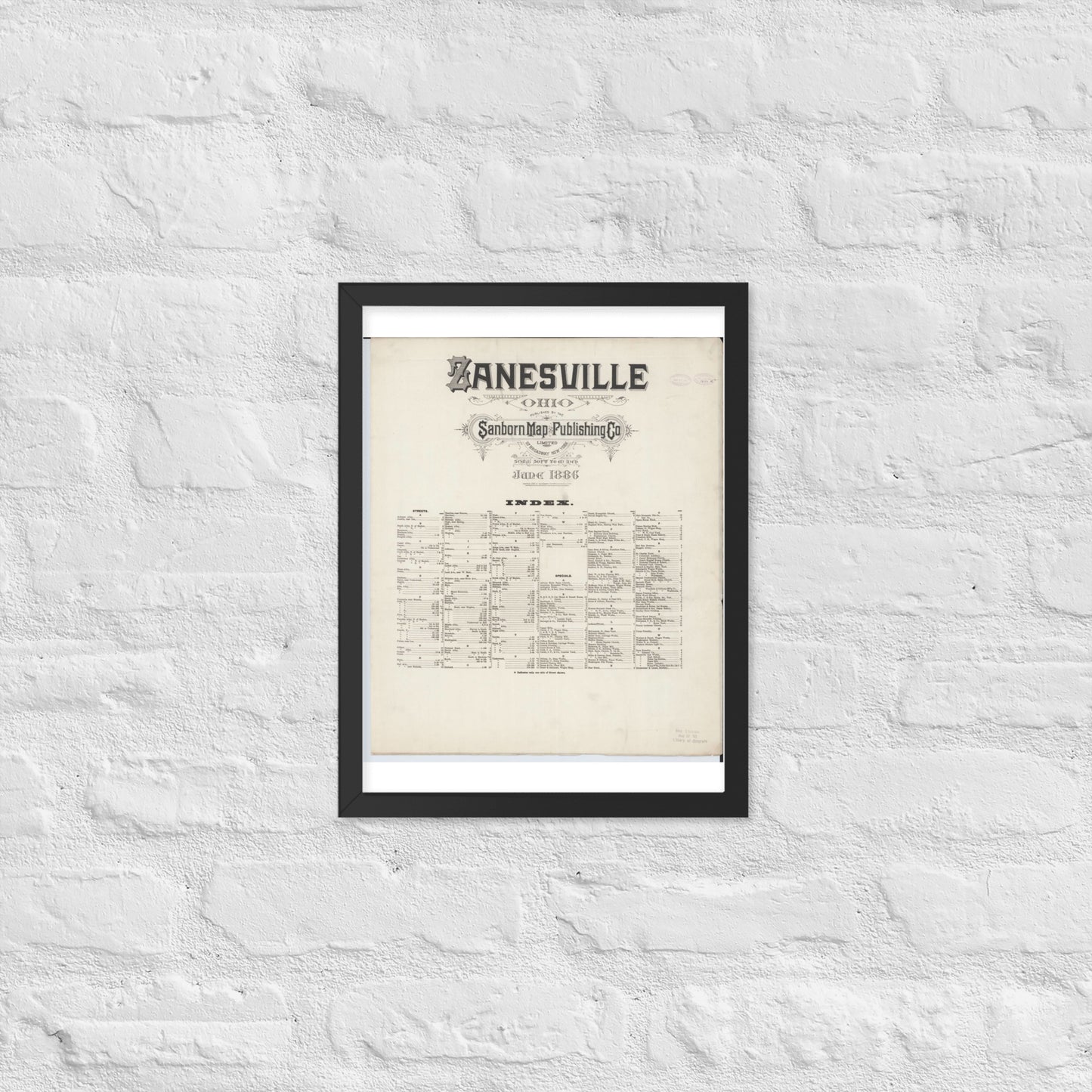 Zanesville, Ohio (1886)