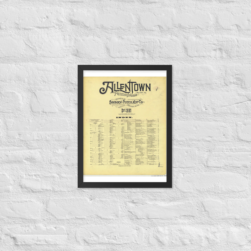 Allentown, Pennsylvania (1891)