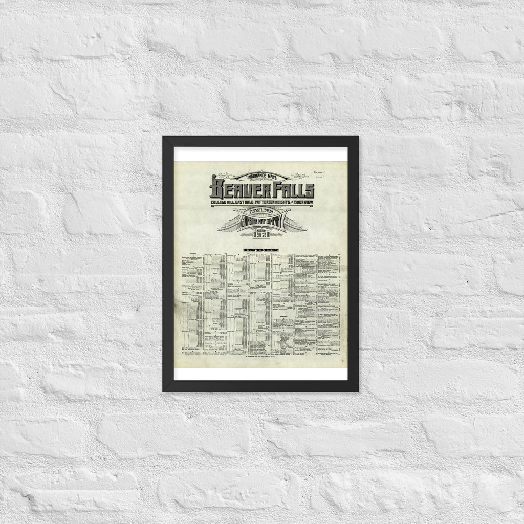 Beaver Falls, Pennsylvania (1921)