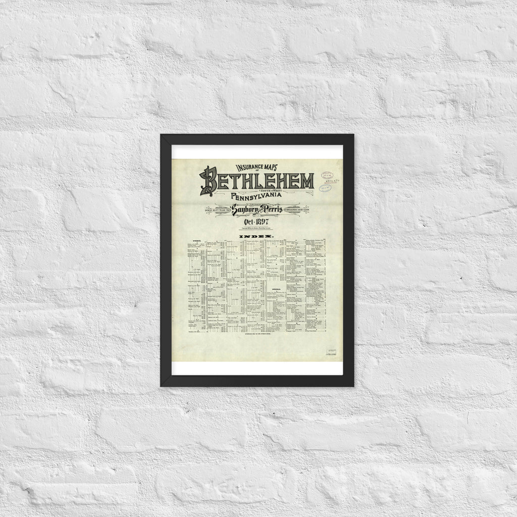 Bethlehem, Pennsylvania (1897)
