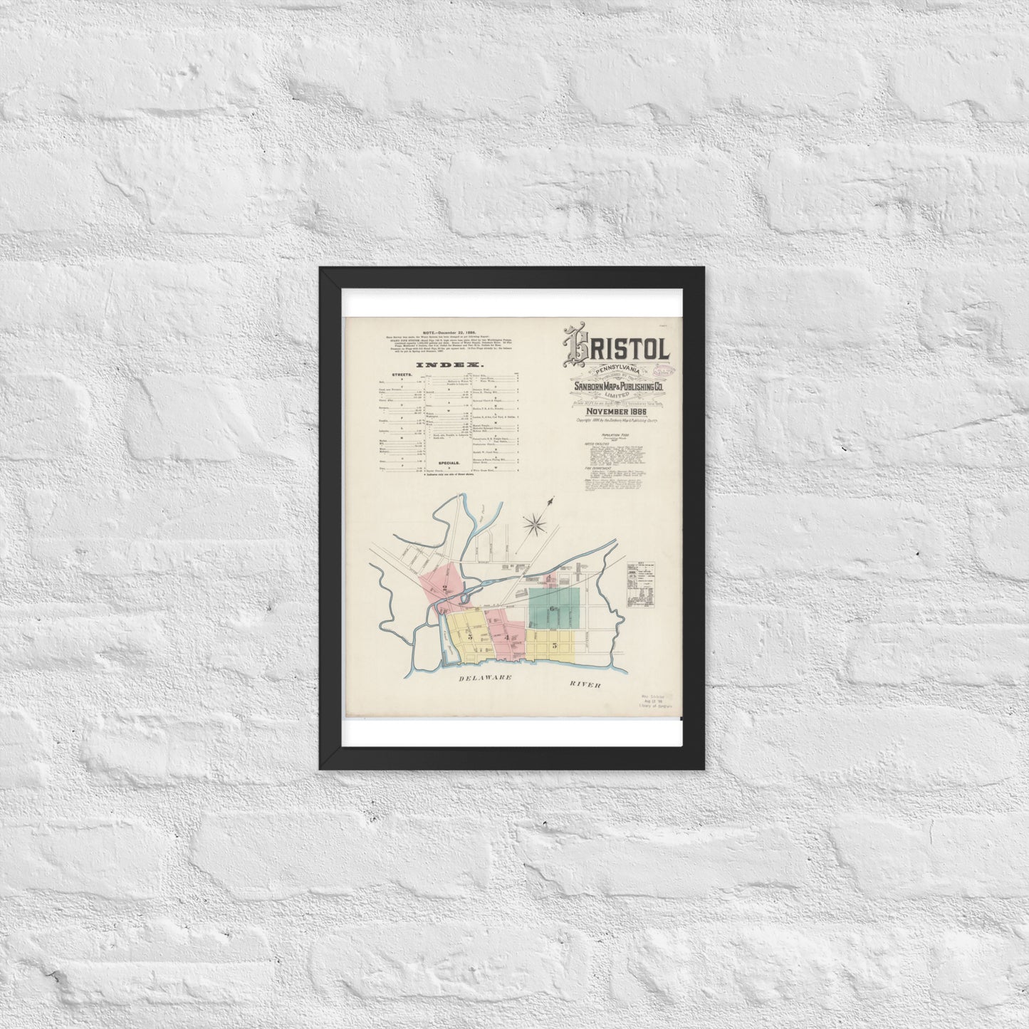 Bristol, Pennsylvania (1886)