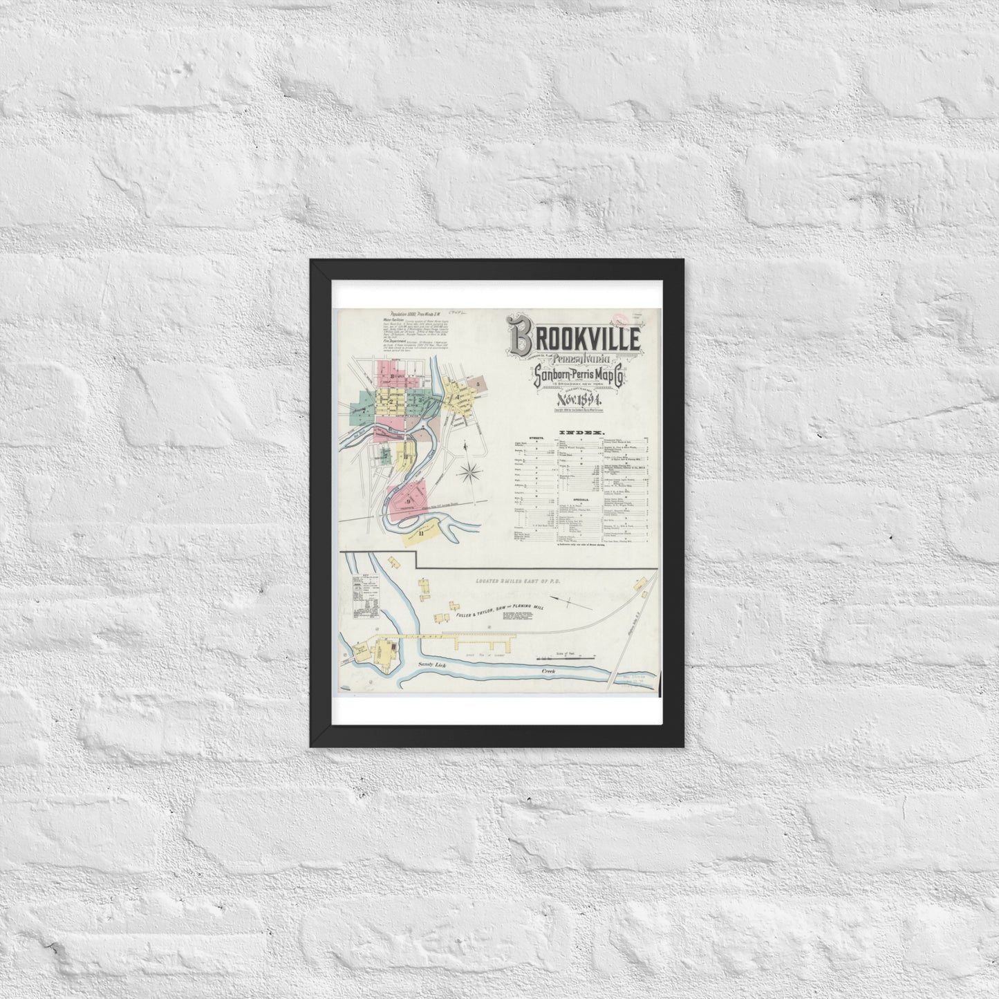 Brookville, Pennsylvania (1894)