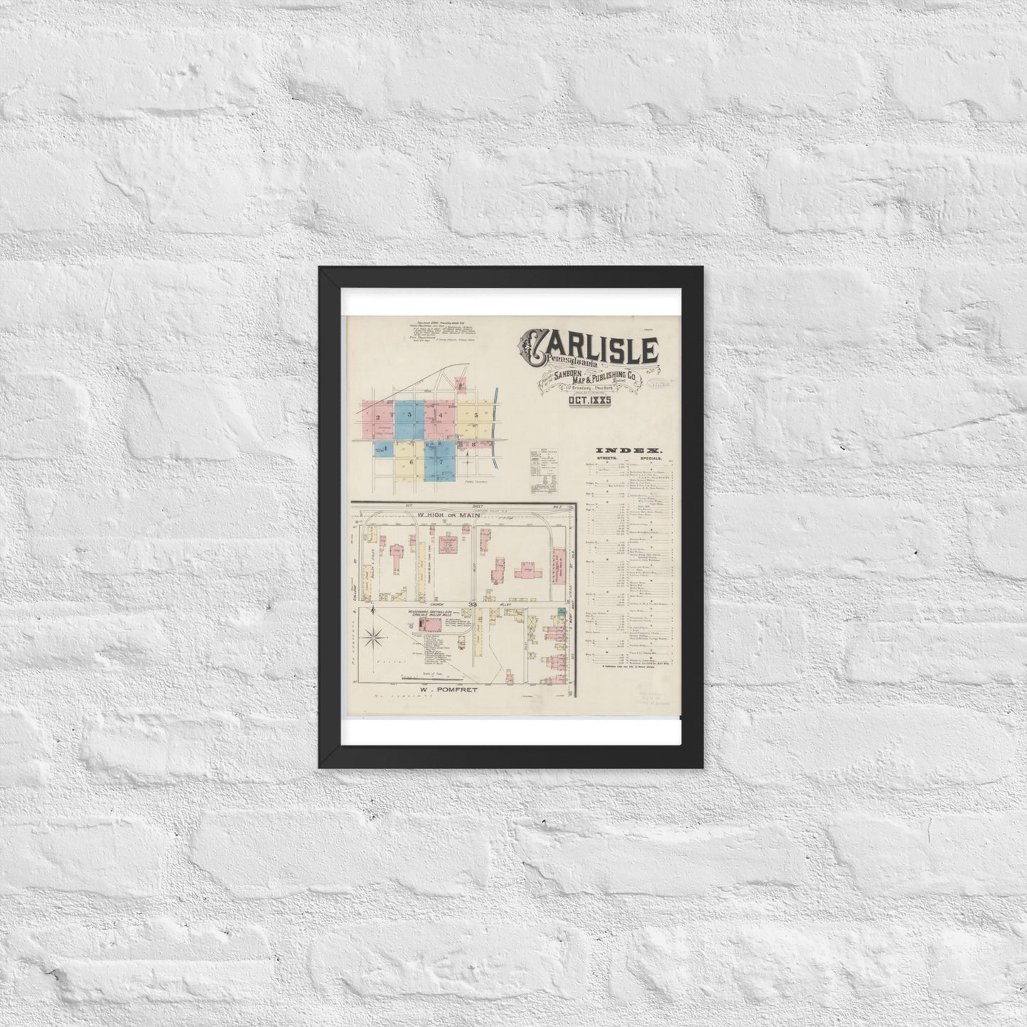 Carlisle, Pennsylvania (1885)