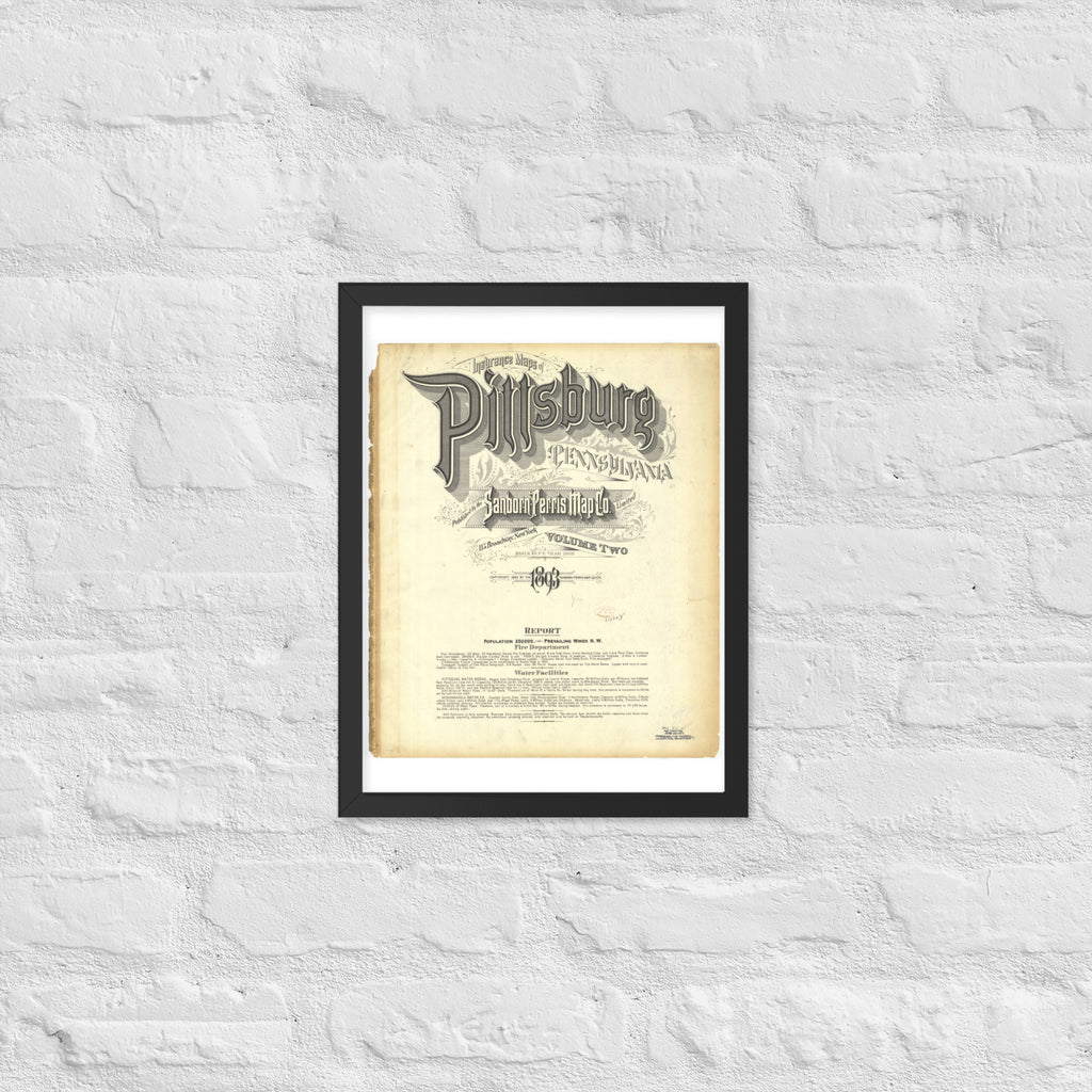 Pittsburg, Pennsylvania (1893) (Cover Page)