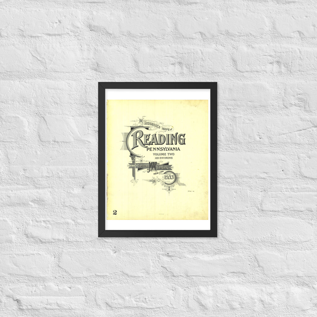 Reading, Pennsylvania (1933) (Cover Page)