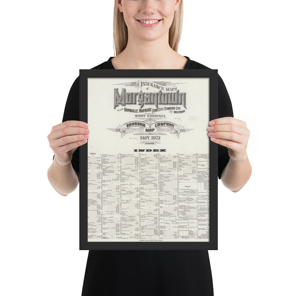 Morgantown, West Virginia (1921)