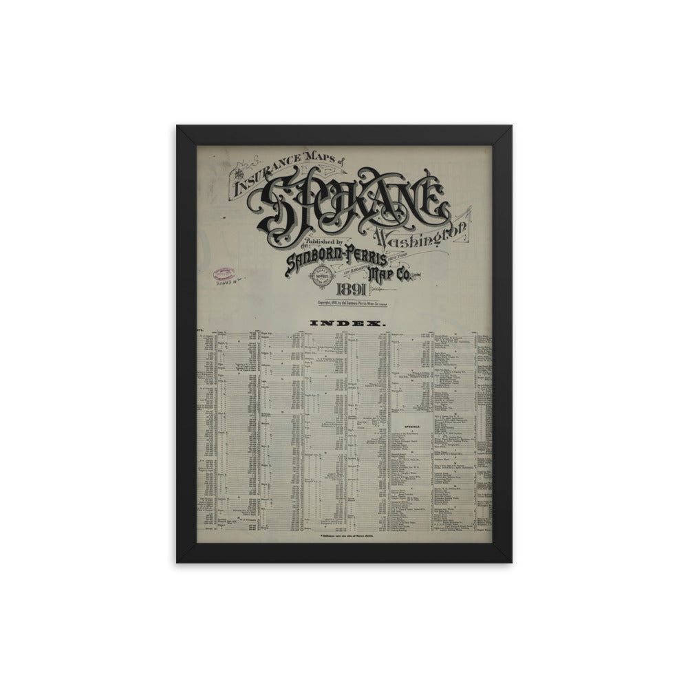 Spokane, Washington (1891)