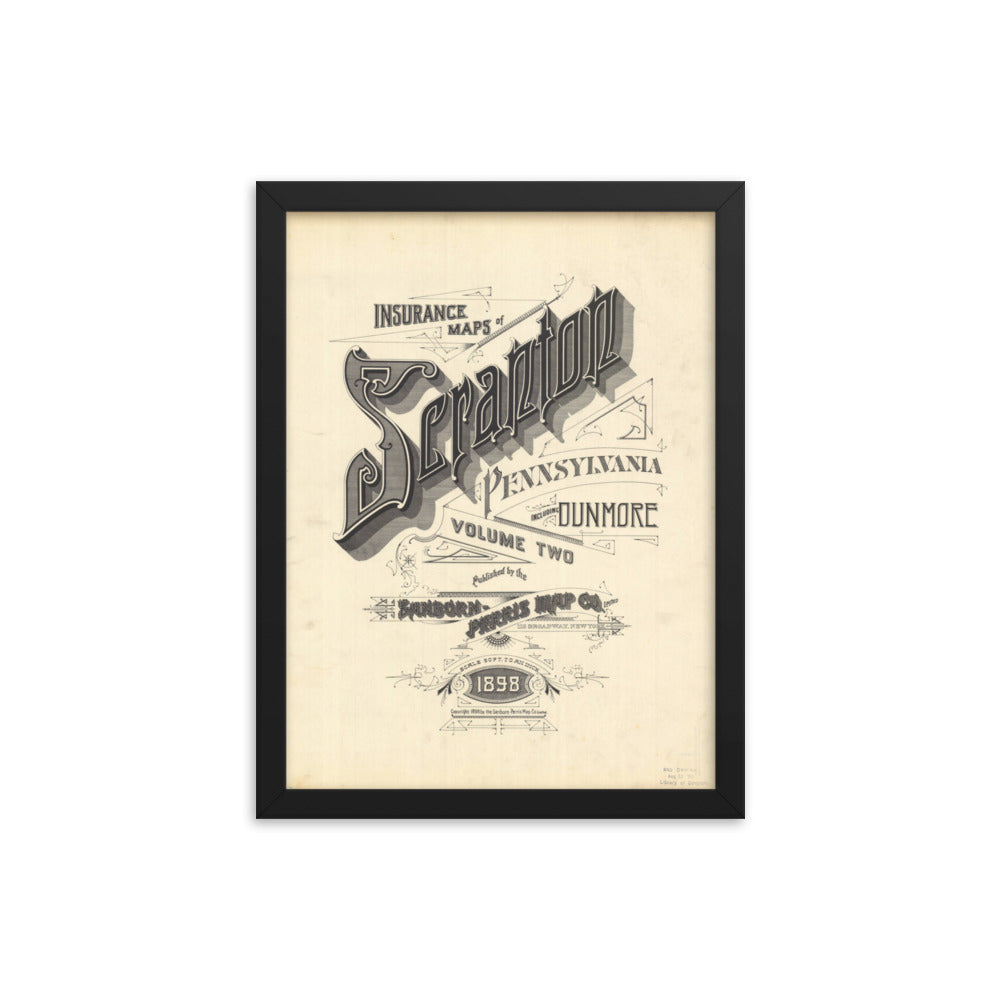 Scranton, Pennsylvania (1898) (Cover Page)