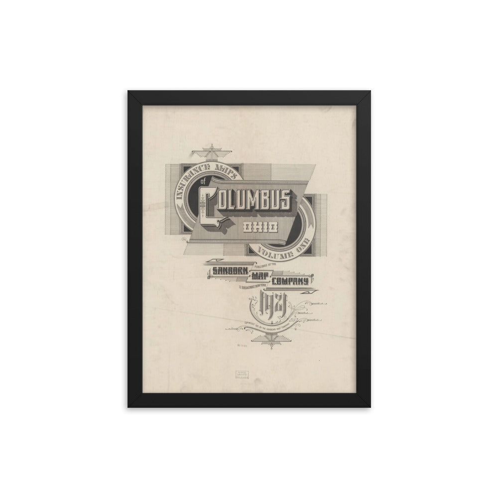 Columbus, Ohio (1921) (Cover Page)