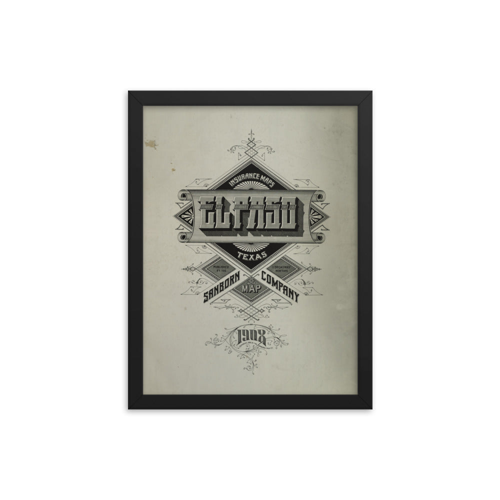 El Paso, Texas (1908) (Cover Page)