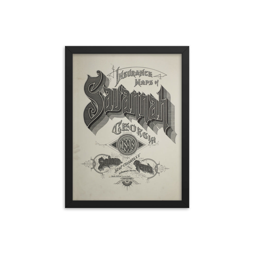 Savannah, Georgia (1898) (Cover)