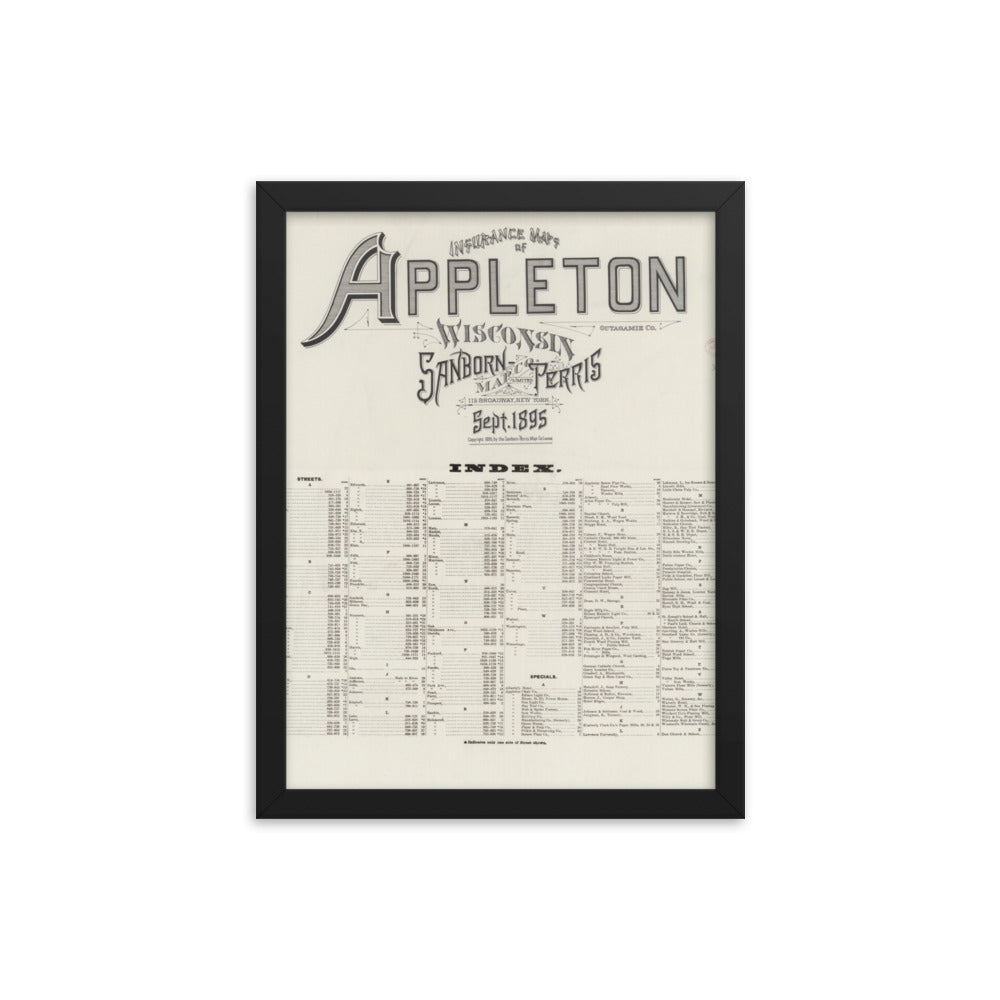 Appleton, Wisconsin (1895)