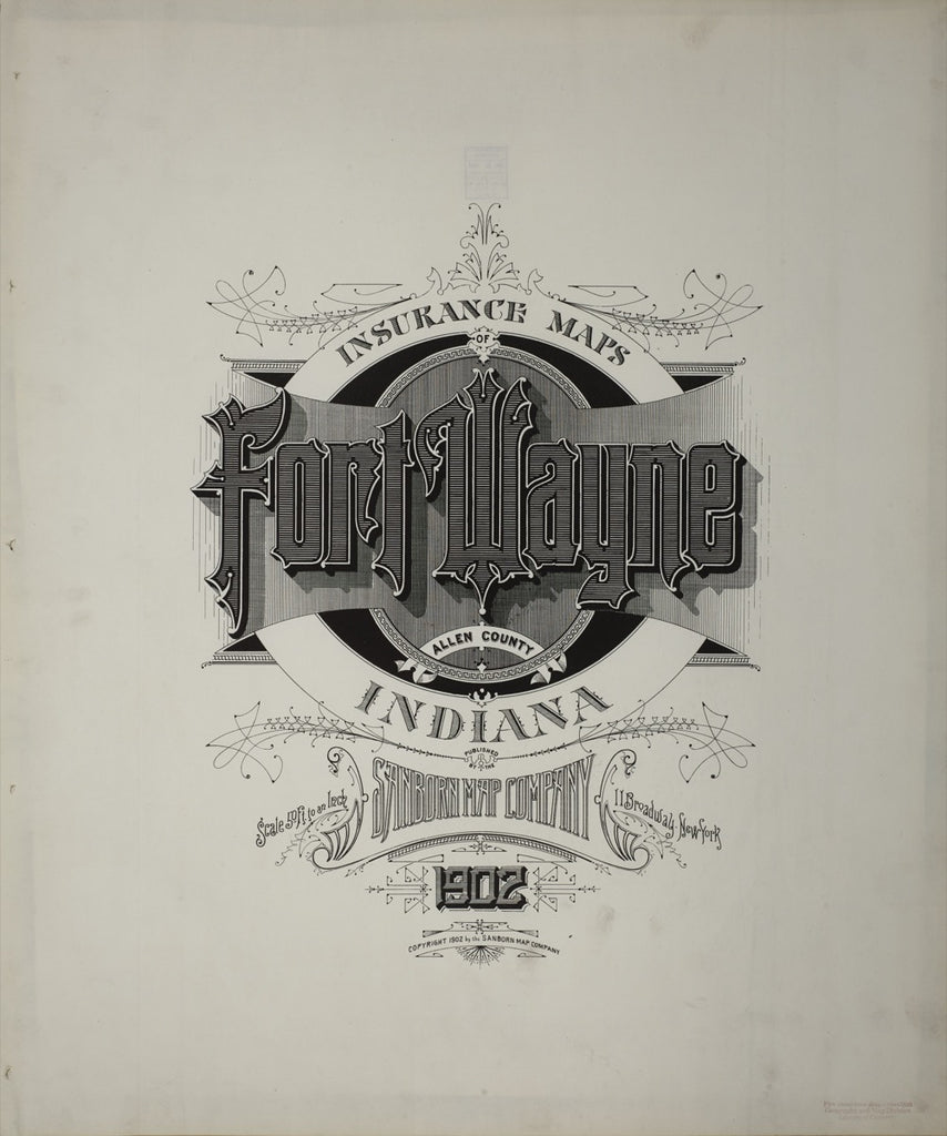 Fort Wayne, Indiana - 1902 Sanborn Map