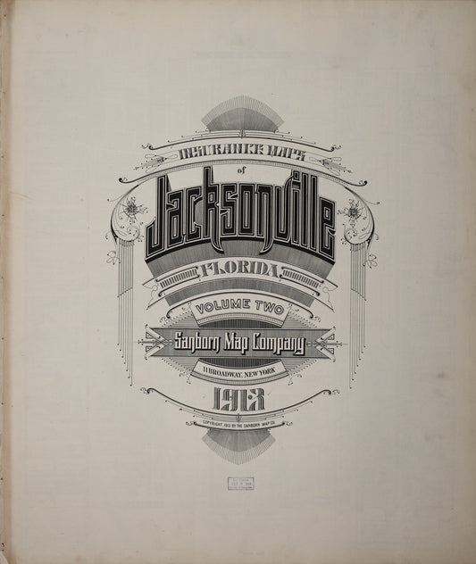 Jacksonville, Florida - 1913 Sanborn Map