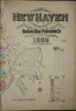 New Haven, Connecticut - 1886 Sanborn Map