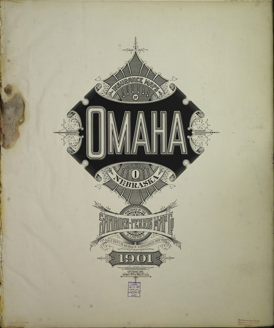 Omaha, Nebraska - 1901 Sanborn Map