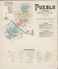 Pueblo, Colorado - 1883 Sanborn Map