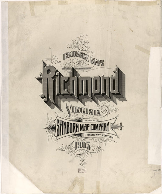 Richmond, Virginia - 1905 Sanborn Map