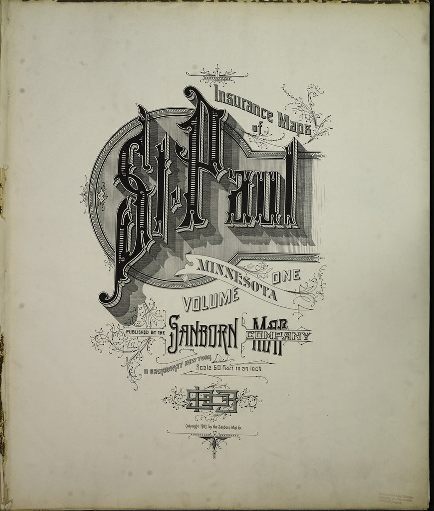Saint Paul, Minnesota - 1903 Sanborn Map
