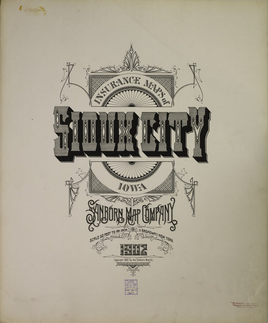 Sioux City, Iowa - 1902 Sanborn Map